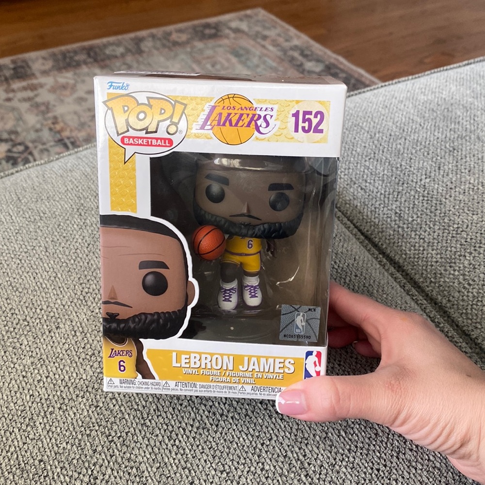 Pop basketball Lebron james